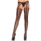 Leg avenue panty liguero con malla decorativa