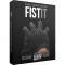 LUVA ESTIMULANTE DE SILICONE FIST IT PRETA nº1