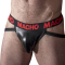 MACHO - MX25RC JOCK CUERO ROJO L