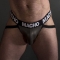 MACHO - MX27GR JOCK LEATHER GRIGIO BEIGE L