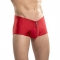 Male power boxer con cremallera rojo