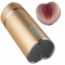 MASTURBADOR VIBRADOR VAGINA GOLDEN