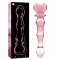 MODELO 21 DILDO VIDRO BOROSILICADO 20,5 X 3,5 CM ROSA