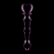 MODELO 21 DILDO VIDRO BOROSILICADO 20,5 X 3,5 CM ROSA nº6