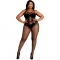 BODYSTOCKING MODÈLE 4 NOIR GRANDE TAILLE