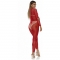 Body de malla micro net mock net - rojo