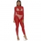 Body de malla micro net mock net - rojo