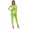 Body de malla micro net mock net - verde