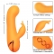 MONTECITO MUSE VIBRADOR RABBIT NARANJA BY CALIFORNIA DREAMIN