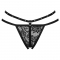 NOMADE TANGA CROTCHLESS NEGRO L/XL nº2