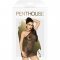 PENTHOUSE BOMBSHELL - MINI VESTIDO BRILLANTE - NEGRO nº1