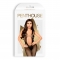 PENTHOUSE FORBIDDEN FRUIT - BODY DE MALLA ESCOTE V - NEGRO n