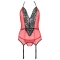 CORSETTO PEONIA LINEA EROTICA ROSSO S/M nº3