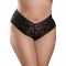 Pleasure perle bshort xl-2xl - noir