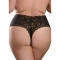 Pleasure perle bshort xl-2xl - noir