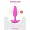 Plug Anal con Vibación Gplug XS Sunny Raspberry nº5