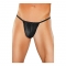 Tanga posing strap  - negro