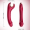 VIBRATEUR & ROTATEUR PRINCE DILDO ROUGE nº2