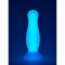 RADIANT SOFT - PLUG BRILLANTE DE SILICONA AZUL