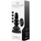 Ribbly - glass vibrator - with suction cup and remote - rech