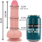 ROCKARMY - LIQUID SILICONE DILDO PREMIUM MUSTANG 18CM