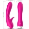 VIBRADOR ROMANCE COM ESTIMULADOR FÚCSIA nº2