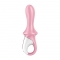 Satisfyer bomba de ar booty 5 connect app vibrador anal infl