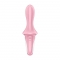 Satisfyer bomba de ar booty 5 connect app vibrador anal infl