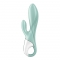 Satisfyer pompe à air bunny 5 connect vibromasseur gonflable