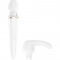 Satisfyer double wand-er wand vibrador con app - blanco