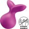 VIBRADOR  VIVA LA VULVA 3 LAY-ON - VIOLETA