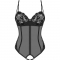 SERENA LOVE CROTCHLESS TEDDY XS/S nº4