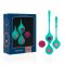 SET DEVA RITUAL ENTRENAMIENTO PELVICO VERDE AQUA