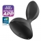 SWEET SEAL VIBRATING PLUG APP - BLACK nº8