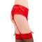 LINGERIE RAINHA LONGA COM CINTA GARTER - VERMELHO L / XL nº1