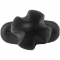 PLUG ANAL TARTARUS QUADRIPOLAR SILICONE PRETO nº9