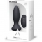 Thrust -aventurero -plug anal recargable - negro