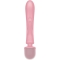 TRIPLE LOVER RABBIT VIBRADOR MASSAGER ROSA nº3