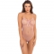 Undone see through body semitransparente - rosa