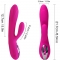 VIBRADOR & ESTIMULADOR FLEXIBLE EFECTO CALOR FUCSIA nº1