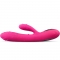 VIBRADOR & ESTIMULADOR FLEXIBLE EFECTO CALOR FUCSIA nº5