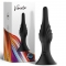 VIBRADOR E PLUG ANAL CONTROLE REMOTO PRETO nº3