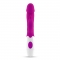 VIBRADOR COM ESTIMULADOR DE CLITÓRIS MOCHI ROXO E LUBRIFICAN