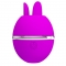 VIBRADOR DE SILICONA REDONDO GEMINI BALL MORADO nº2