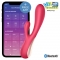 VIBRADOR MONO FLEX CON APP Y BLUETOOTH SATISFYER ROJO