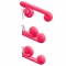 VIBRADOR MULTIACCION ROSA nº4