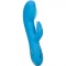 Vibrador punto g conejito rampante inflable - azul