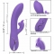 Vibrador punto g doble estimulación - morado