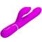 VIBRADOR RABBIT PERLAS VIOLETA nº2