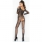 WOMAN BS031 BODYSTOCKING BLACK ONE SIZE nº1